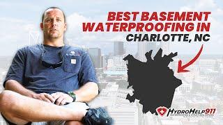 Best Basement Waterproofing Companies Charlotte NC | HydroHelp911 Basement Waterproofing Services