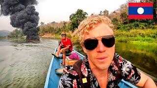 Dangerous River Adventure In Laos.. 