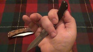 Trick To Closing "Low" Lockback Knives One Handed ...