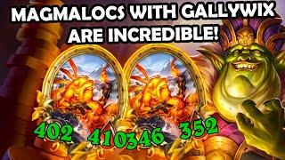 MAGMALOC Is THE MOST FUN NEW Minion!! | Hearthstone Battlegrounds