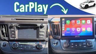 RAV4 Radio Upgrade with CarPlay & Android Auto (2013-2018)