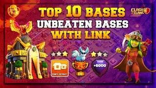 Top 10 *UNBEATEN* Town Hall 16 Base With Link | Th16 ANTI 2 STAR * CWL,TROPHY * Base .