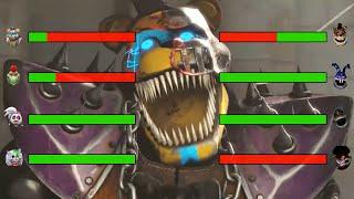 [SFM FNaF] Top 5 FNAF vs FIGHT Animations WITH Healthbars