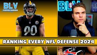 Ranking Every NFL Defense 2024 From WORST to BEST