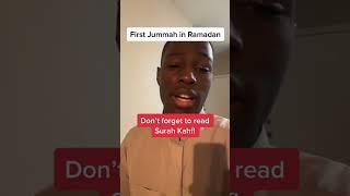 First Jummah in Ramadan! #quran #quranwabdoolydool #quranvideo #jummamubarak