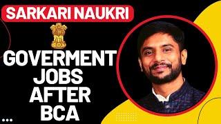 Govt Jobs After BCA | In Hindi