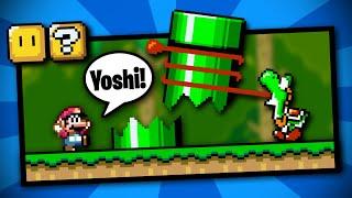 Mario, but Yoshi eats everything?!