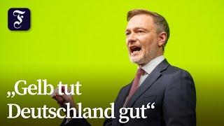 Lindner warnt vor AfD und Grünen