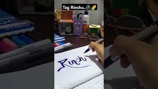 #Rinshu..#share#calligraphy #writting #passion #support