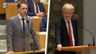 Volt-leider Dassen met mond vol tanden na grap Wilders