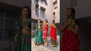 Sakshi Roy & Ananya || Koch Rajbongshi , Gurung  & Limboo Girl traditional Reels || Nepali Song