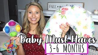 BABY MUST HAVES & ESSENTIALS | 3-6 MONTHS || Jessica Elle