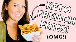 How to Make Keto French Fries!  (That taste like real fries!)