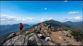 Mount Flume & Liberty White Mountain - Last Purple Sky