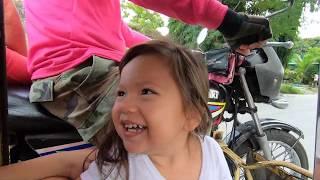 Philippines, tricycle ride from DLC Homes 3 to SM