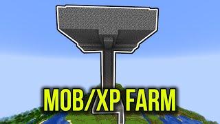 How To Make An Easy Mob XP Farm | Minecraft 1.18.1