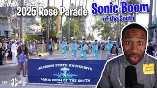 BandHead REACTS to Jackson State "Sonic Boom of South"  | Tournament of Roses Parade (2025)