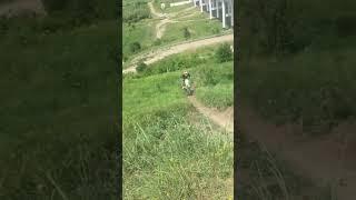 подъём в гору на пит байке #moto #rek #enduro