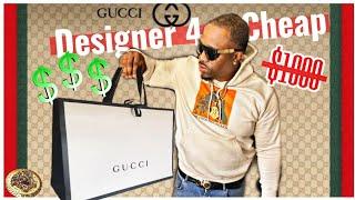 How to get DESIGNER CLOTHES for CHEAP | GUCCI, OFF WHITE, AMIRI | Affordable Clothing