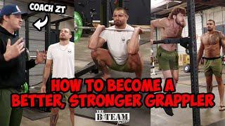 Want to be strong? A simple strength workout for grapplers with Coach Zack Telander