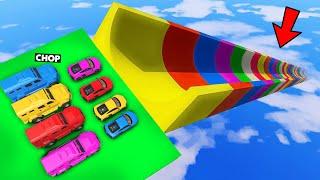 GTA 5 MEGA RAMP COLOR CHOOSE CHALLENGE WITH CHOP