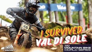 MY FIRST DOWNHILL WORLD CUP....WHY DID I CHOOSE VAL DI SOLE!!?