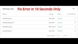 Solve "addl-sitemap.xml" Error with in 10 Seconds only | addl-sitemap.xml | All in One SEO | #shorts