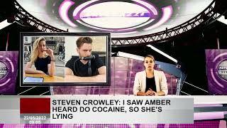 Steven Crowley: I saw Amber Heard on cocaine, so she's lying