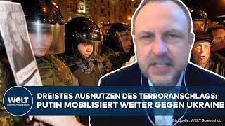 TERROR IN RUSSLAND: "Putin will von eigenen Versäumnissen ablenken!" - Experte im Gespräch!