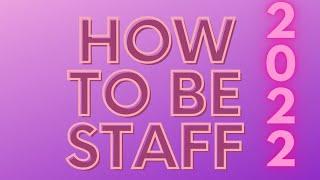 How to be Staff in BloxRP - (OLD)