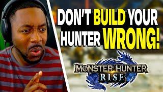How To Build Your Hunter Correctly! Beginners Guide | Armor, Weapons & Skills Monster Hunter Rise