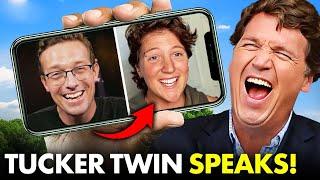 TikToker Who Looks EXACTLY Like Tucker Carlson Responds LIVE to Going VIRAL | This Is Hysterical 