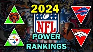 The Official 2024 NFL Power Rankings