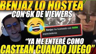 BENJAZ hostea al GOTTO con 6K de VIEWERSMatthew lo loquea con SABER como CASTEAN cuando JUEGA