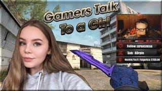 Gamers Talk To a Girl For The First Time