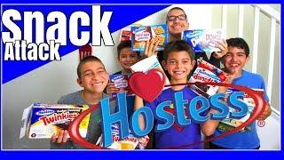 Hostess Snacks Challenge - Twinkies, Ding Dongs and More