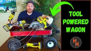 Dual-Powered 60v Radio Flyer Wagon | Handyman Hertzmobile 2.0