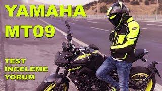 Yamaha MT09 Motosiklet İnceleme | Test Sürüşü l Motovlog