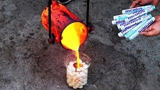 EXPERIMENT: LAVA vs MENTOS