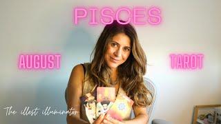 PISCES THERE IS A BIGGER PURPOSE TO THIS THAN YOU THINK! August 2024 Tarot Reading #pisces