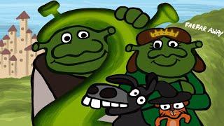 Entire Shrek 2 movie in 60 seconds |  ultimate recap cartoon