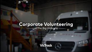 VicTrack's Corporate Volunteering: The Big Umbrella - May 2024