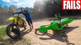 Dirt Bike FAILS - Crashes - Squid Moments of 2020