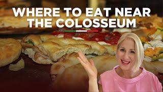 Where to eat near the Colosseum - pizza, pasta, gelato, and more!