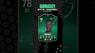 SERHOU GUIRASSY OFFICIAL PLAYER RATINGS IN EA FC 24 (Fifa 24) #shorts #football #fifa #eafc24