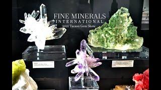 The FINEST Minerals @ 2021 Tucson Gem Show! FINE MINERALS INTERNATIONAL. High-End Collectors. 4K