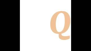 Alphabet Lore but with the old @TootyCHHodges font: Q