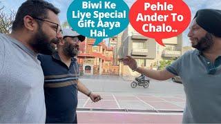 Meeting Everyone For Last Time Before Leaving India..