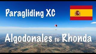 XC Paragliding - Algodonales to Rhonda, Spain