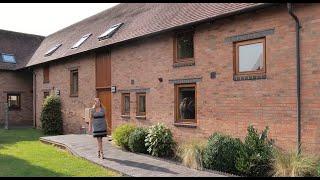 Bespoke Modern Barn Conversion Style Property Tour - Fine & Country Droitwich Spa